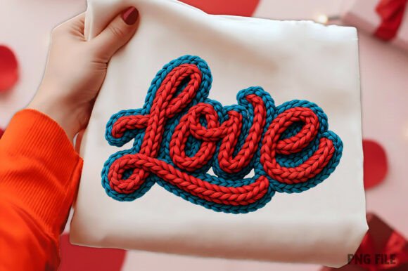 Download Yarn Crochet Valentine Love Png - Valentine love png Collection
