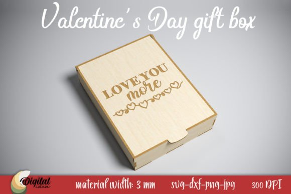 Download Valentine's Quote SVG. 3D Gift Box - Premium Bundle