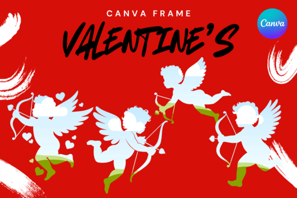 Download Cupid Canva Frame Love Valentine Shirt - Valentine shirt Collection