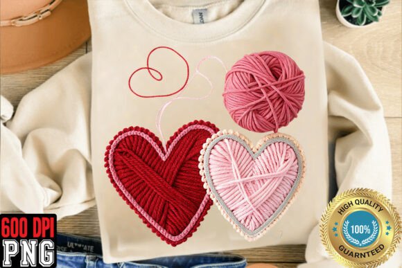 Download Crochet Yarn Valentine Love PNG - Valentine love png Collection