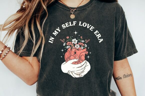 Download In My Self Love Era Valentine Shirt PNG - Valentine shirt Collection