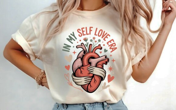 Download In My Self Love Era Valentine Shirt PNG - Valentine shirt Collection