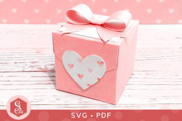 Download Heart Favour Box SVG&nbsp;+&nbsp;PDF Template - Pdf template Collection