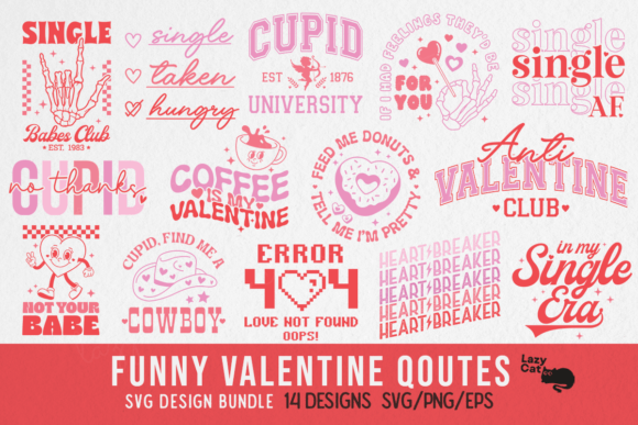Download Funny Valentine Quote SVG PNG Bundle - Premium Resources