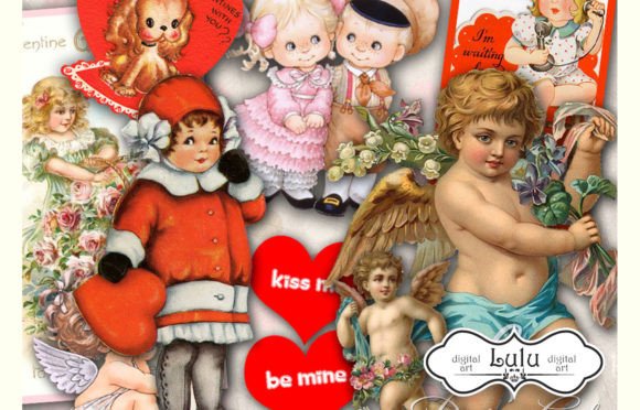 Download Valentines Clip Art Set - Clip art Collection