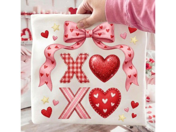 Download XOXO Coquette Bow Valentine Shirt Png - Valentine shirt Collection